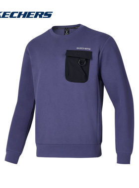 SKECHERS(斯凯奇)|（新款）2025春男卫衣 P125M019-02QT