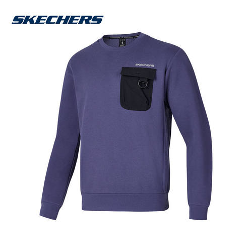 SKECHERS(斯凯奇)|（新款）2025春男卫衣 P125M019-02QT