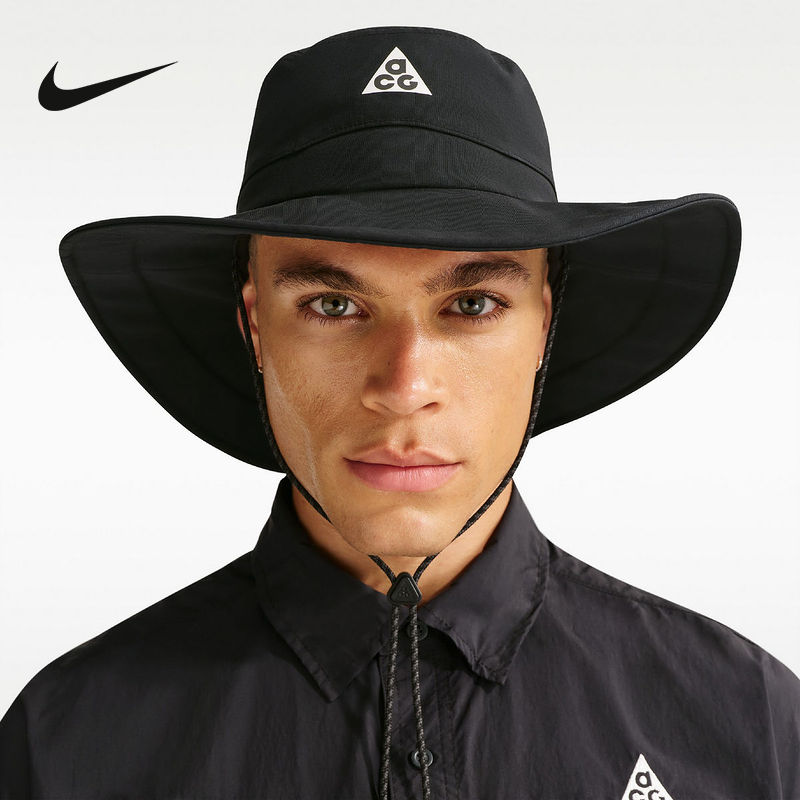NIKE耐克ACG男子拒水渔夫运动帽2026春季新款户外帽子IH8919-010