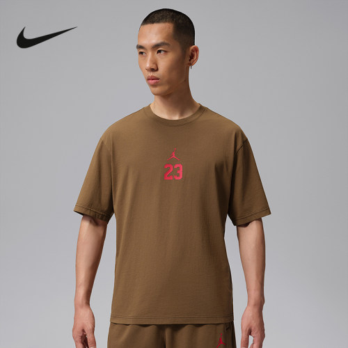 NIKE耐克Jordan男子短袖做旧传奇23号棉质运动休闲T恤 IW2015-235