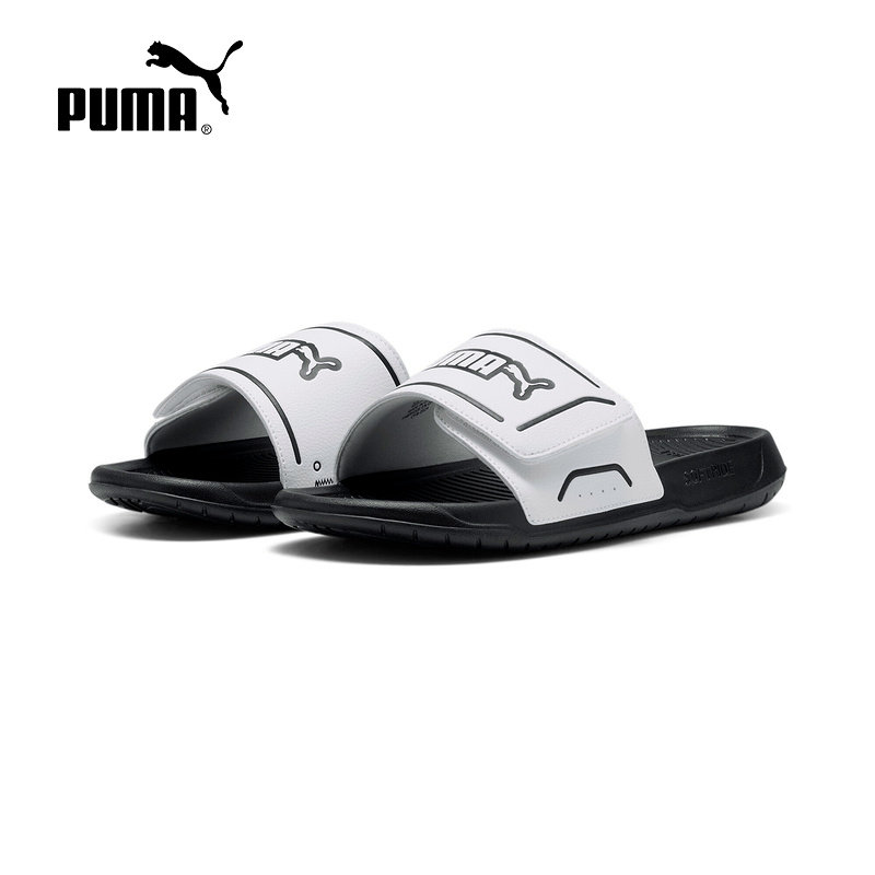 PUMA彪马夏季男女鞋ROYALCAT魔术贴轻便舒适沙滩拖凉鞋 400338-02