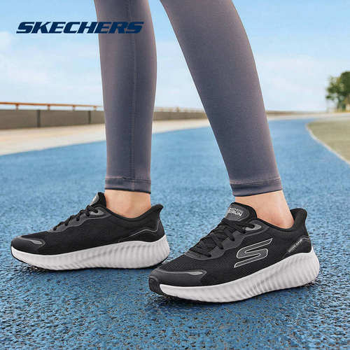 SKECHERS斯凯奇运动2026秋女休闲鞋 129369-BKW