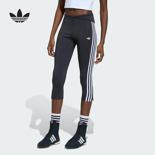 adidas阿迪达斯三叶草2026夏女adilenium 5.0七分裤紧身裤 KX0638
