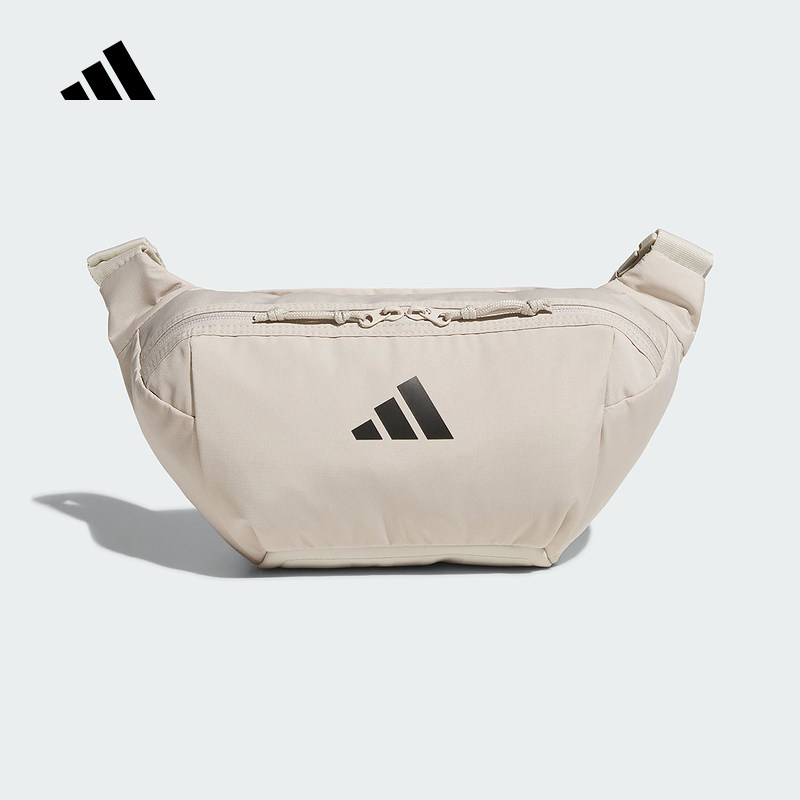 adidas阿迪达斯秋新款轻自重肩带可调节腰包男女骑行斜挎包KF