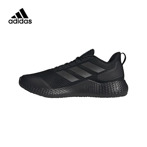 Adidas阿迪达斯黑武士跑步鞋男新款透气运动网面鞋GW2499