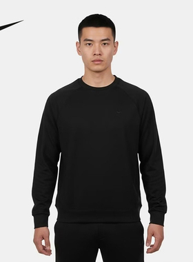 nike耐克长袖T恤春季新款男子运动休闲圆领上衣针织衫 II1303-010