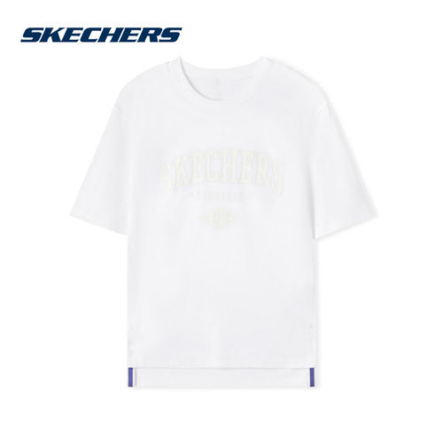 SKECHERS(斯凯奇)|（新款）2025夏女短袖衫 L225W044-0019