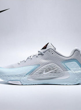 Nike耐克男鞋运动鞋蓝灰新款S.T. GLOW场上实战篮球鞋II2284-004