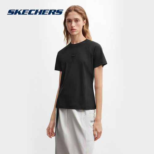 SKECHERS(斯凯奇)|（新品）2026夏女短袖衫 L226W005-0018