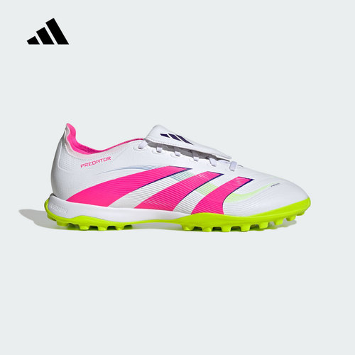 adidas阿迪达斯2025夏PREDATOR LEAGUE FT偏硬碎钉地足球鞋JS0385