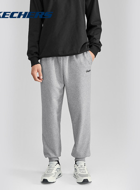 SKECHERS(斯凯奇)|（新款）2024秋男针织长裤 L323M063-004F