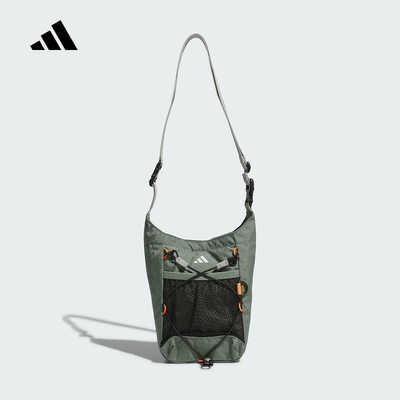 adidas阿迪达斯徒步登山骑行收纳包新品男女款单肩斜挎包 KC0239