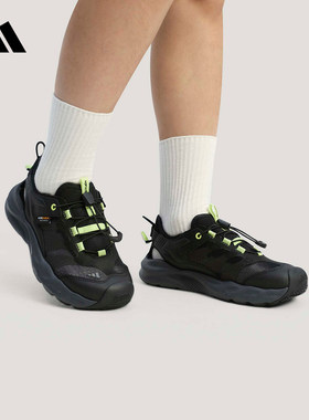 adidas阿迪达斯AEROFIN 休闲凉鞋2026夏男大童户外海滩鞋 KI8904
