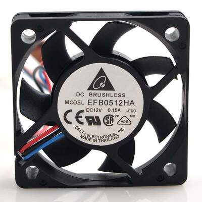 原装台达 EFB0512HA 5010 12V 0.15A 5CM/厘米 测速风扇 CPU风扇