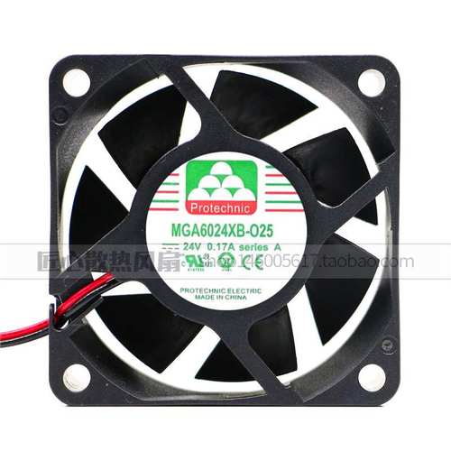 永立MAGIC 6025 MGA6024XB-O25 24V 0.17A 6cm富凌变频器散热风扇