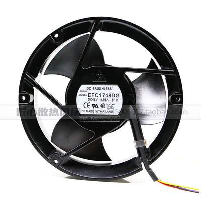 台达风扇 EFC1748DG 17CM 48V 1.95A 4线 大风力 工控变频器 风扇