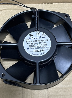 原装正品Royal Fan 17238 200V型号TYPE:UTAR795C-TP全金属风机