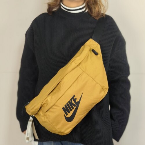 耐克NIKE休闲运动腰包男女胸包王一博同款大斜挎单肩包BA5751-790