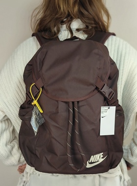 耐克双肩包男女包2025新款运动包大容量学生书包休闲包BA6150-227
