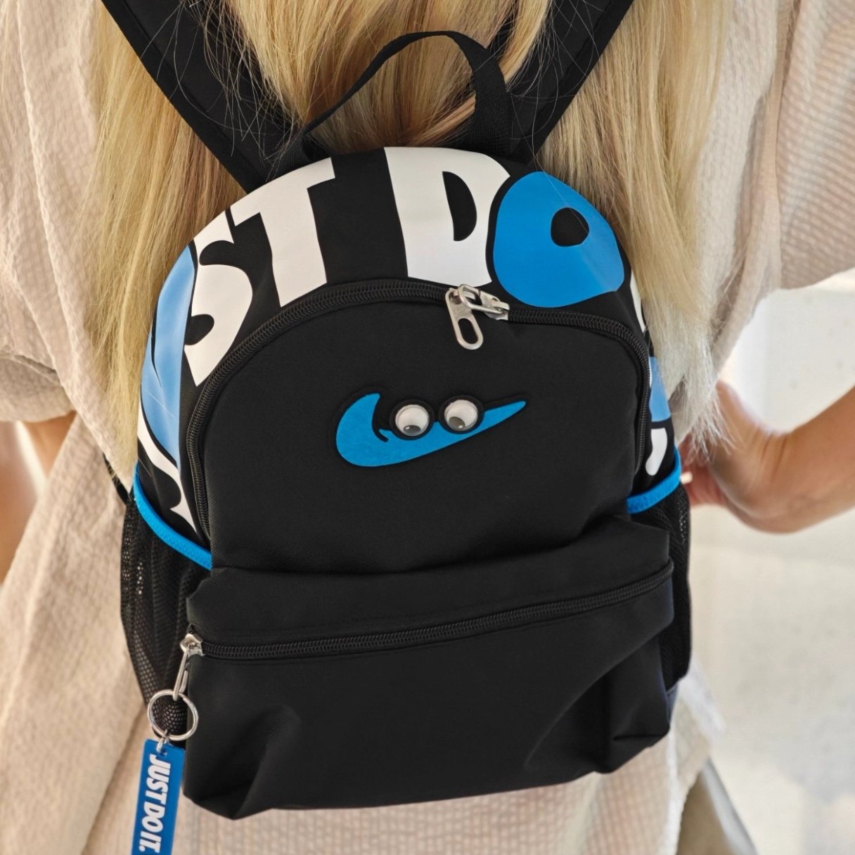 耐克Nike 大眼睛休闲运动双肩背包学生书包小奶包 FZ7259-010 252,运动包/户外包/配件,双肩背包,淘宝优惠券,粉丝福利购,淘宝优惠卷