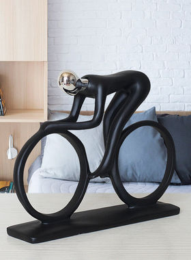 千现创意人物艺术品摆件北欧轻奢装饰品摆设电视柜玄关抽象工艺品