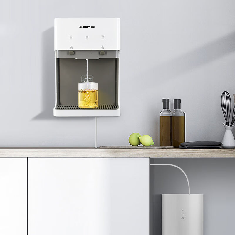 SENIHOM台式饮水机家用商用下置水桶壁挂管线机温热小型全自动桶
