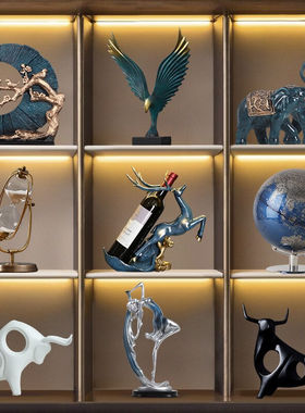 贝汉美（BHM）轻奢创意客厅装饰摆件工艺品家居办公室酒柜电视柜