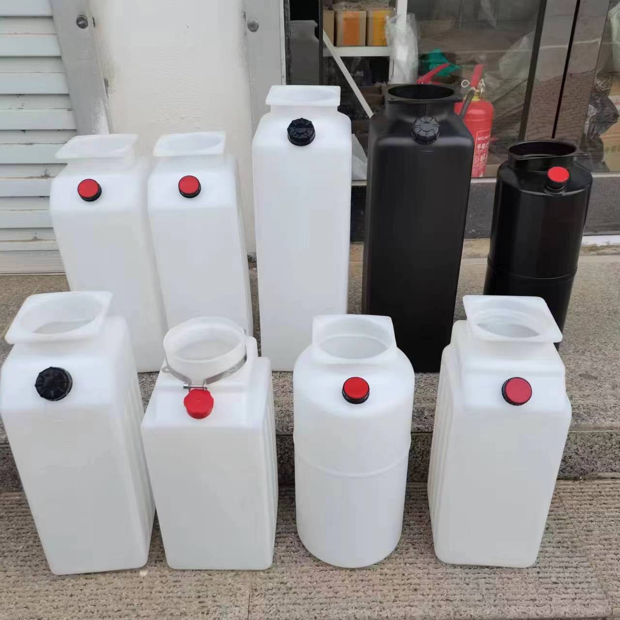元征序达举升机泵液压塑料油桶配件举升机油壶汽车升降机液压油桶图片