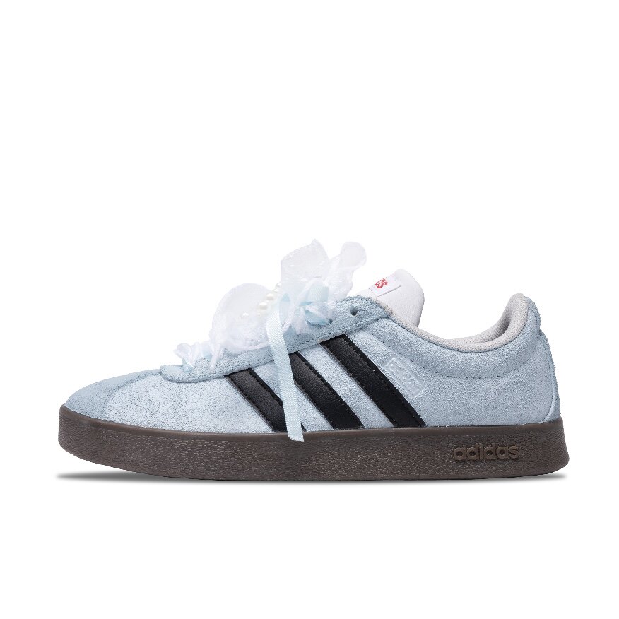 定制球鞋adidasneoVLCourt一轮白月浪漫出游春夏甜妹低帮板鞋女鞋