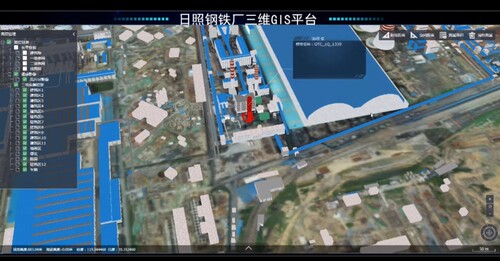 cesium三维webgis开发平台源码，钢铁厂三维平台程序