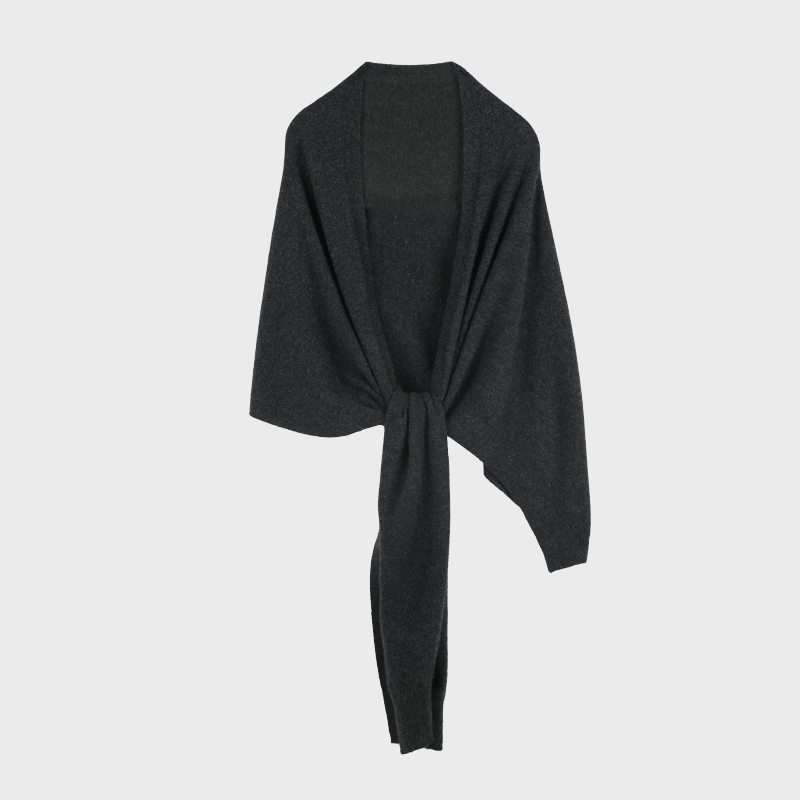 白弓 掌管氛围的神绵羊毛围巾披肩52717X