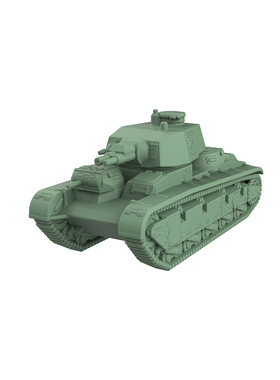 SS350703 1/350  军事模型 德国 Nb.Fz 中型坦克 V2.0 4pcs