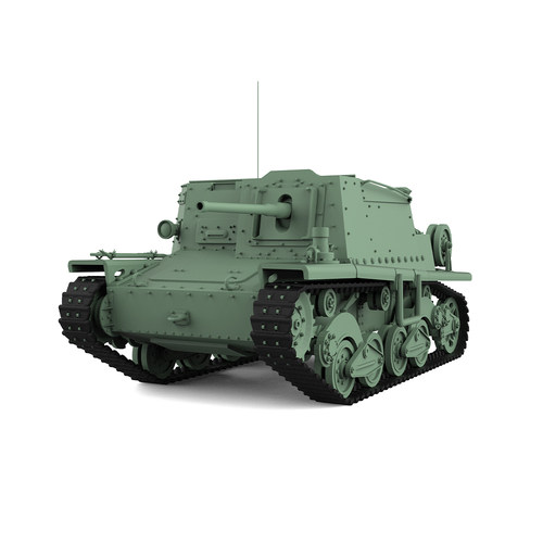 SS35682 1/35 军事模型 菲亚特-安萨尔多 L40 47/32 自行火炮