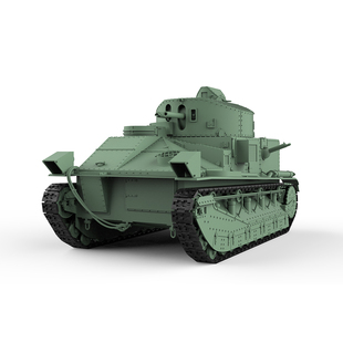SSMODEL SS35578 1/35 军事模型 英国 维克斯 MKII 中型坦克