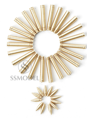 SS35044 1/35 德国 37mm flak43弹药箱改造件金属炮管&蚀刻片