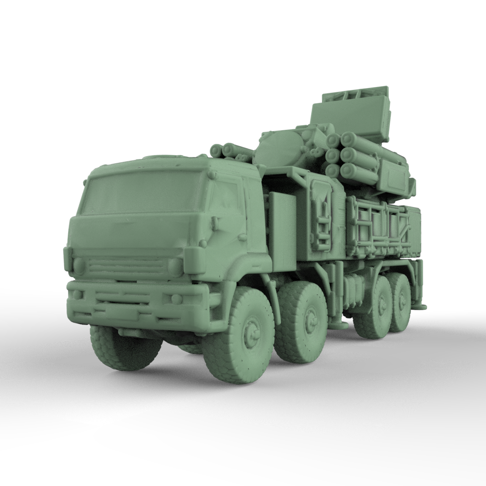 SS700899 1/700 军事模型  苏联 Pantsir-S1防空装甲车 V2.0 6pcs