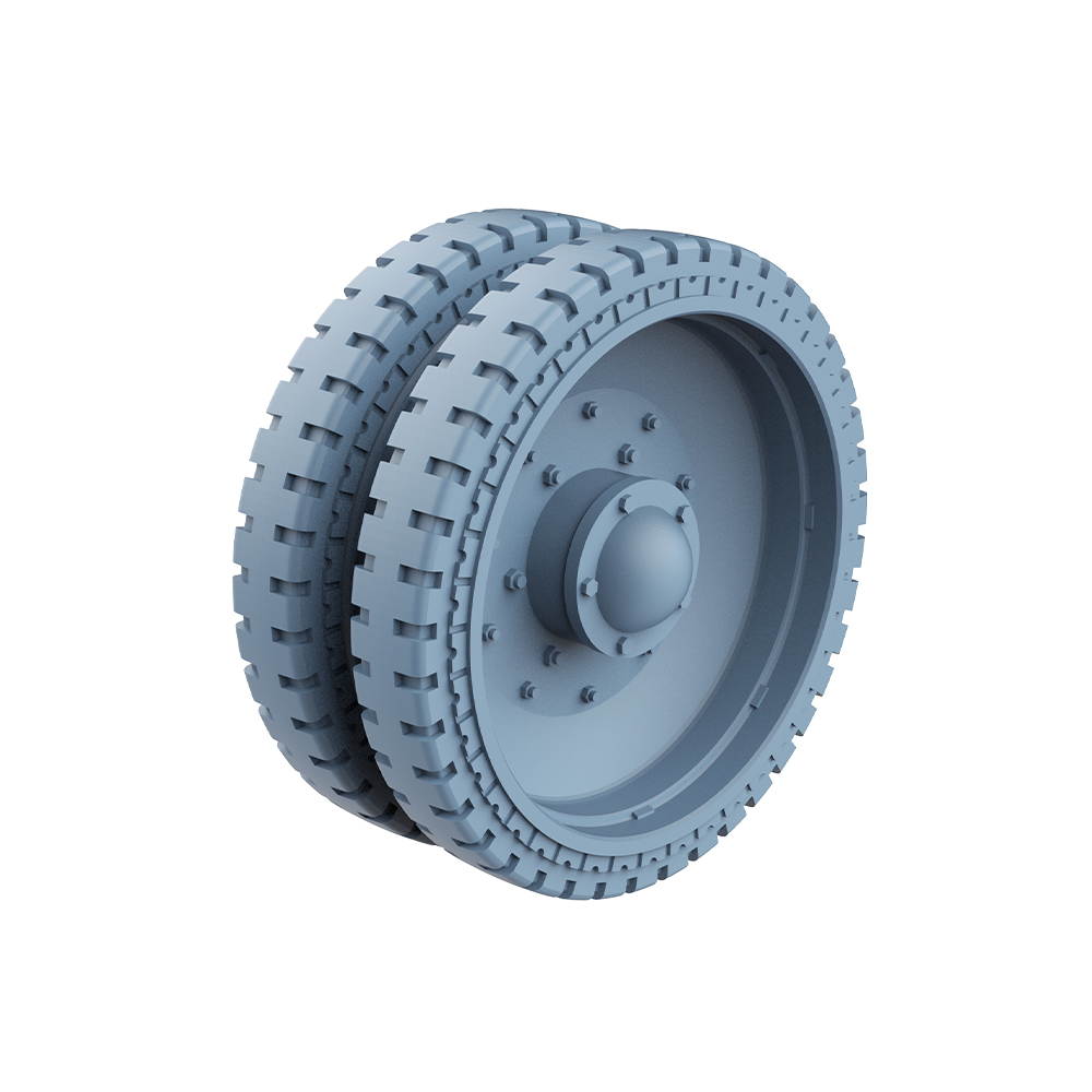 各比例 模型苏联 T-34坦克履带升级改造1941型履带轮10pcs