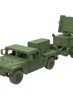 SS100137 1/100 军事模型 美国 低空补充武器系统车CLAWS（TADS）