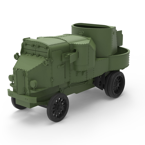 SS35373 1/35 军事模型 俄罗斯帝国 普提洛夫-加福特重型装甲车