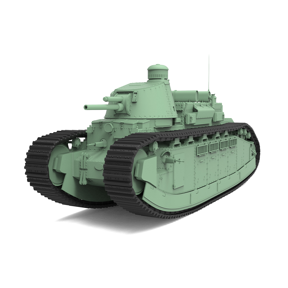 SSMODEL SS35668 1/35 军事模型 法国 FCM 2C 重型坦克