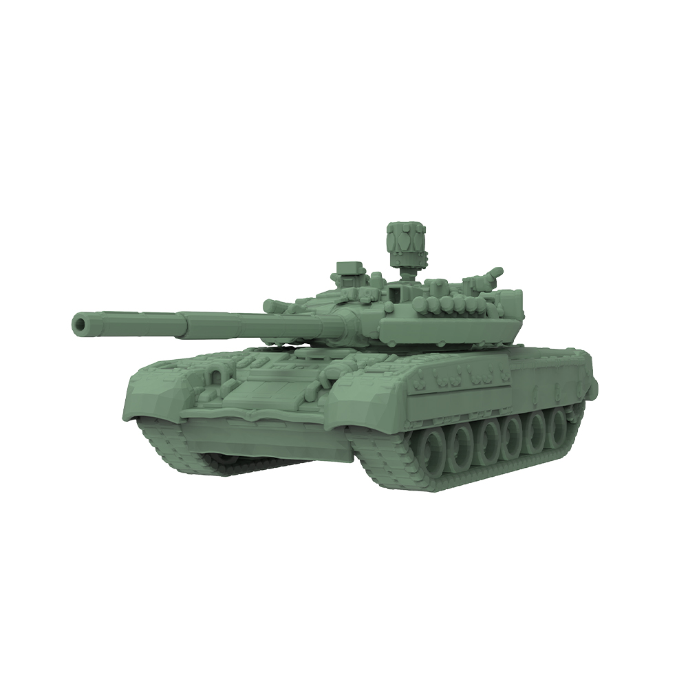 SS1250874 1/1250 军事模型 俄罗斯 T-80UM-1主战坦克 V2.0 6pcs