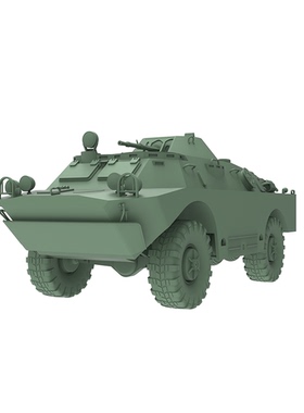 MRY-SFW SS100641 1/100 军事模型 苏联 BRDM-2装甲侦察车