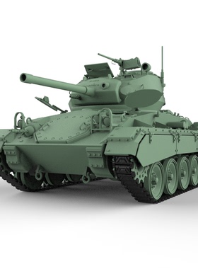 SSMODEL SS16512 1/16 军事模型美国 M24 霞飞 轻型坦克