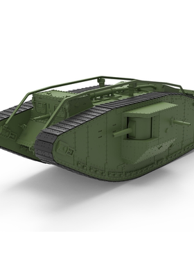 SS72640 1/72 军事模型 英国 重型坦克 马克 IV 型雄性重型坦克