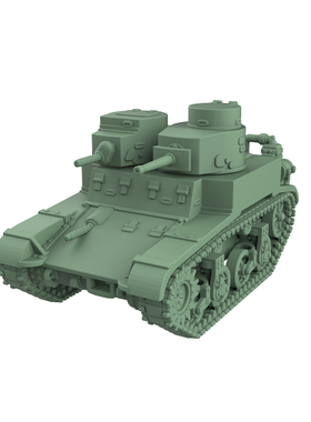 SSMODEL SS1250502 1/1250 军事模型 美国 M2A2 轻型坦克  6pcs