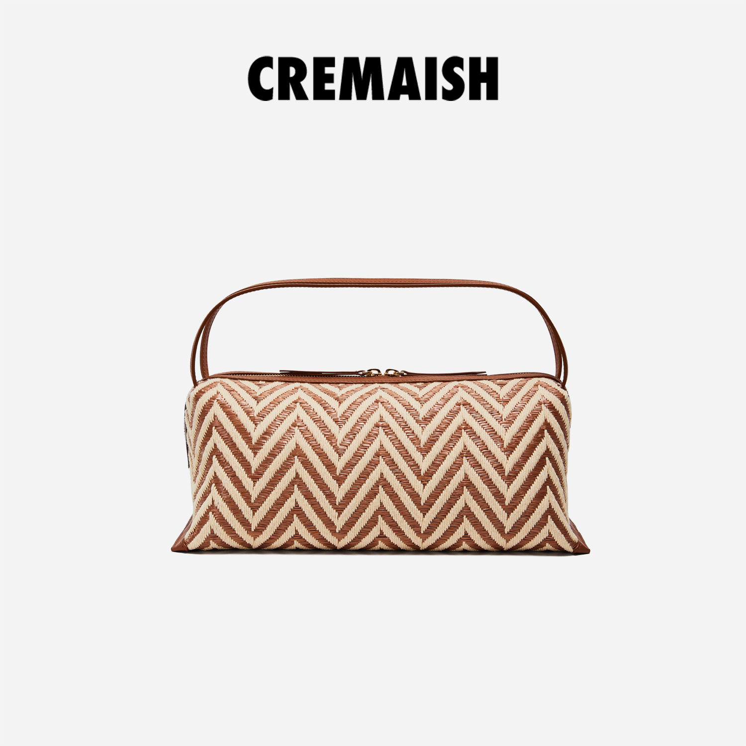 CREMAISHV纹编织漫行包