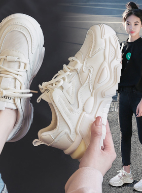netx MaxM女童鞋子2025春秋新款儿童运动鞋中大童软底百搭小白鞋