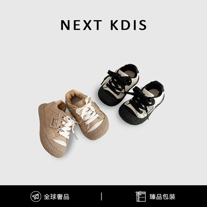 英国NEXT KDIS2025秋季新款宝宝鞋子运动鞋1一3岁软底婴儿学步鞋