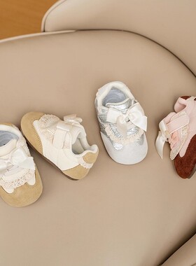 netx Road女宝宝机能学步鞋2025春秋防滑婴儿德训鞋小女孩公主鞋