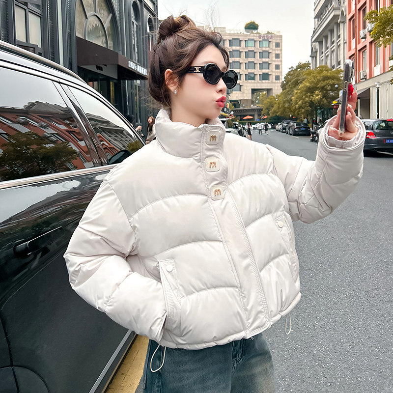 短款棉服2025年冬季新款韩版女装小个子时尚高端百搭保暖外套